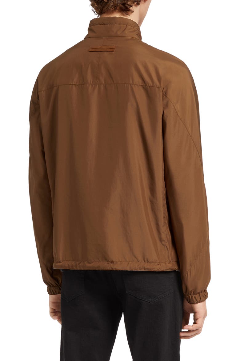 Zephyr Reversible Blouson Jacket, Alternate, color, VICUNA