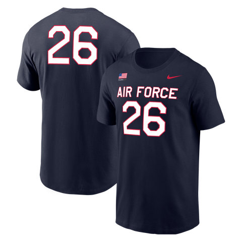 Men's Nike Navy Air Force Falcons Freedom 250 T-Shirt