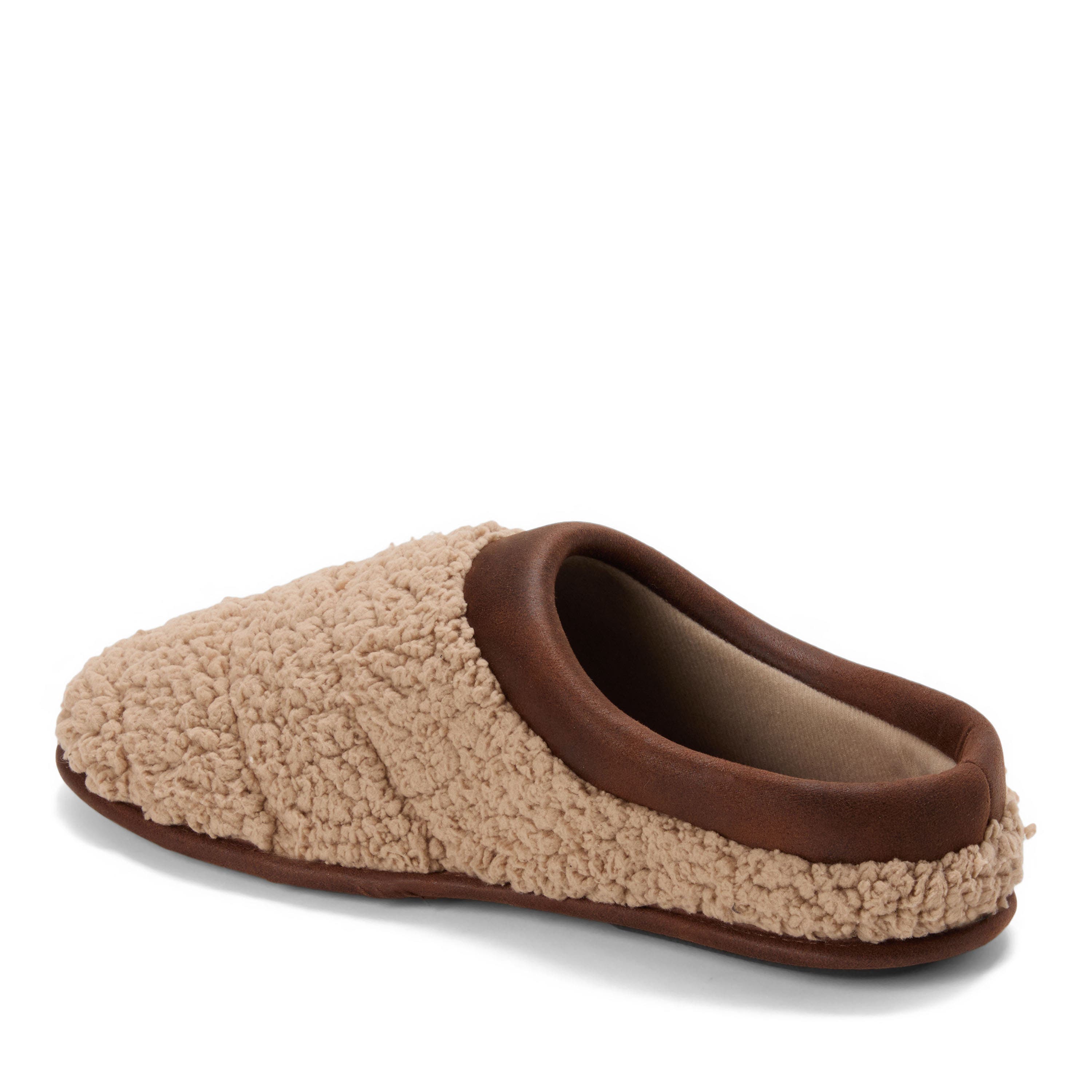 Asher Marled Knit Clog Slipper, Alternate, color, Latte