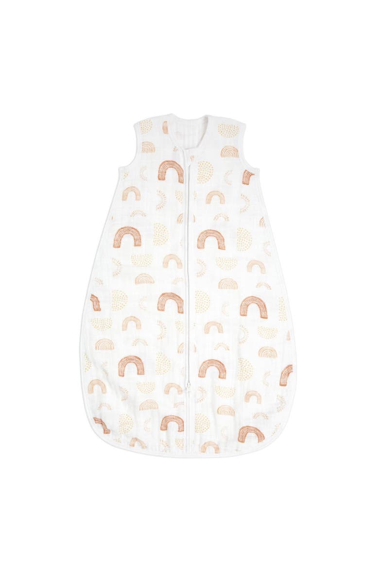 aden + anais Boutique Baby Sleeping Bag, 100% Cotton Muslin, Wearable Swaddle Blanket for Girls & Boys, Newborn Sleep Sack, Breathable & Lightweight, TOG Rating 1.0, Main, color, Keep Rising