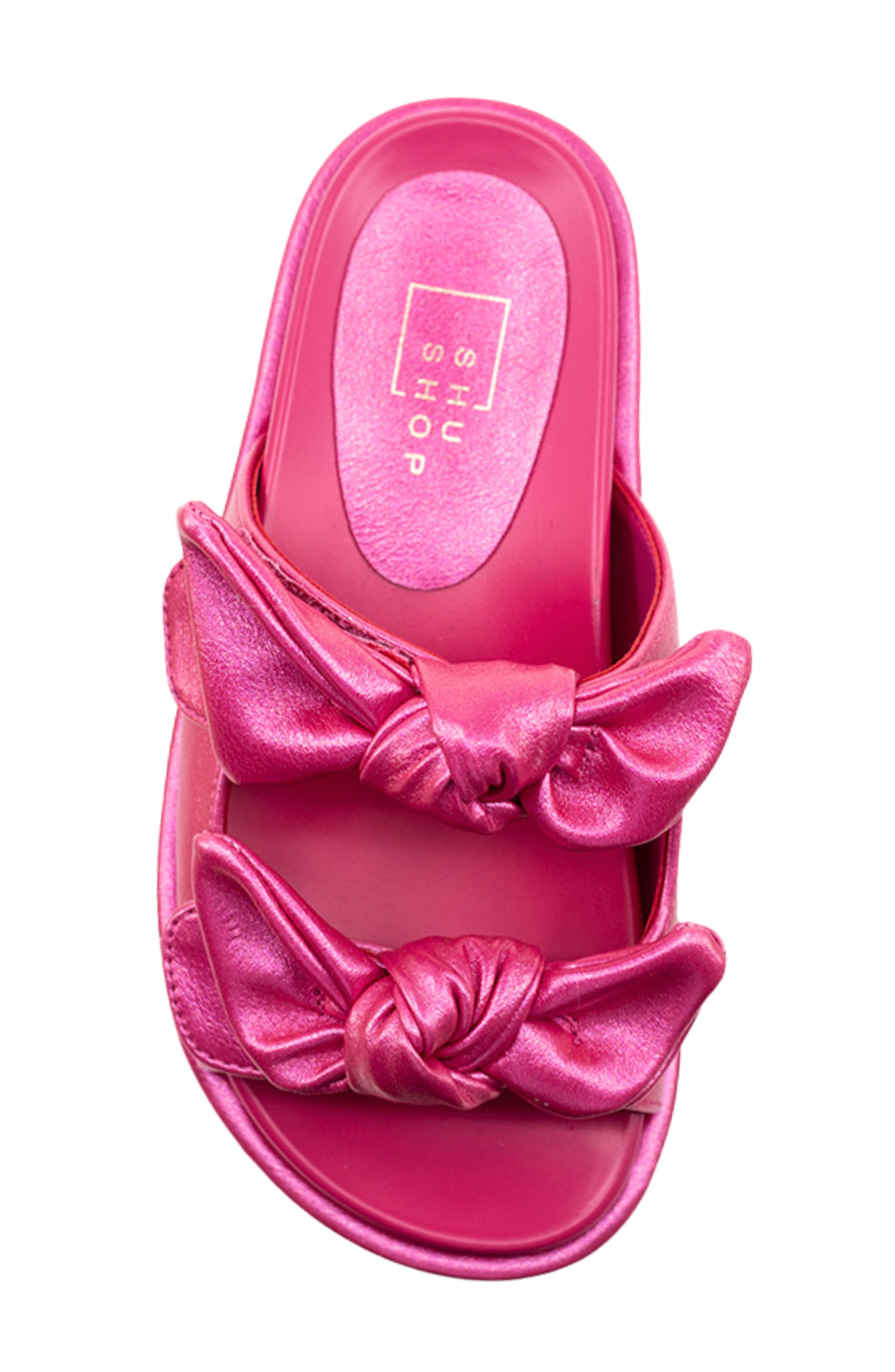 SHUSHOP Kids' Kiki Mini Slide Sandal, Alternate, color, 