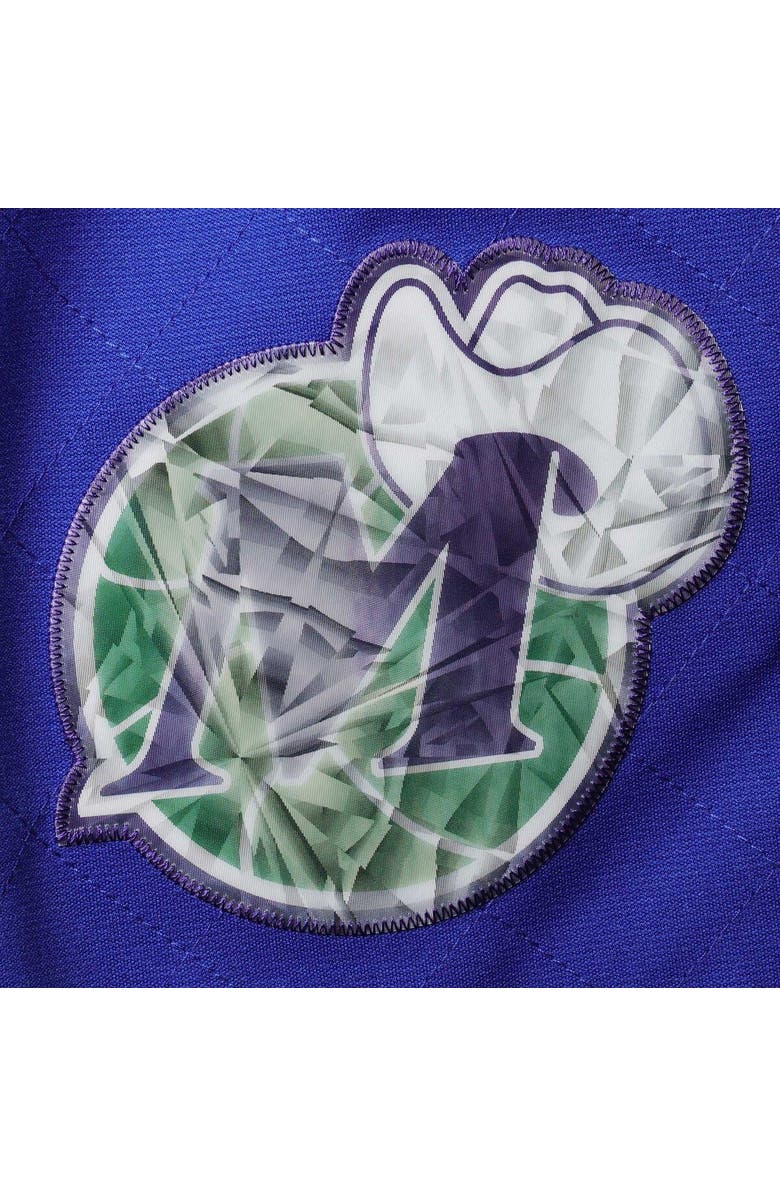 Mitchell & Ness Men's Mitchell & Ness Blue Dallas Mavericks 1998 Hardwood Classics 75th Anniversary Swingman Shorts, Alternate, color, Blue