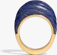 Awe Inspired Terra Futura Carved Wave Ring