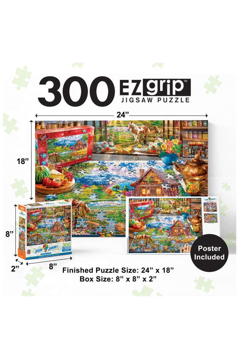 Homestead Reflections 300 Piece Puzzle, Alternate, color, Multicolor