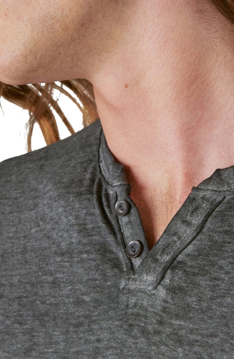 Lucky Brand Venice Burnout Cotton Blend Long Sleeve T-Shirt, Alternate, color, 