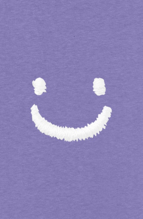 Dalix Mens Lil Smile Midweight Garment Dye Tee