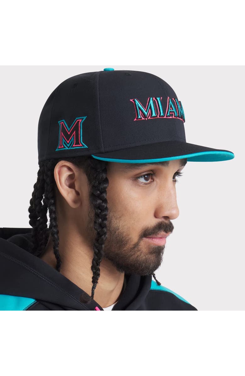 Nike Men's Nike Black Miami Marlins 2025 City Connect Performance Fitted Hat, Alternate, color, Black