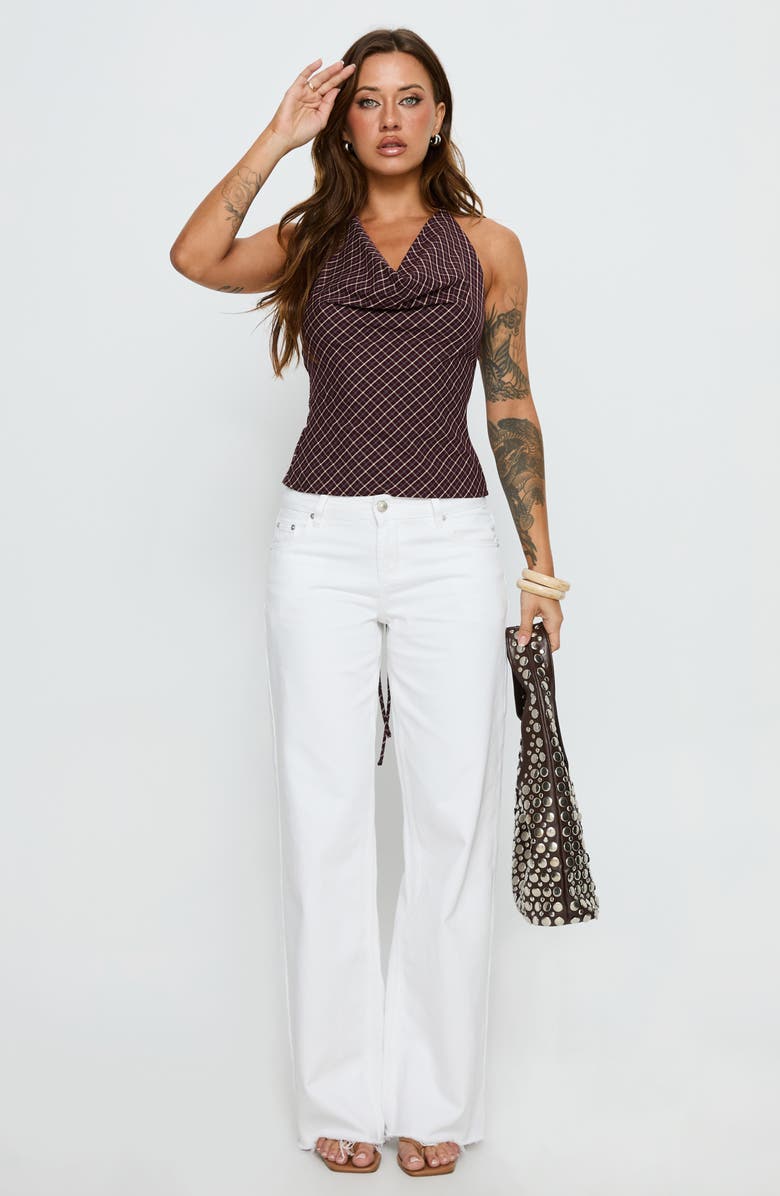 Princess Polly Sabryna Low Rise Straight Leg Jeans, Alternate, color, 