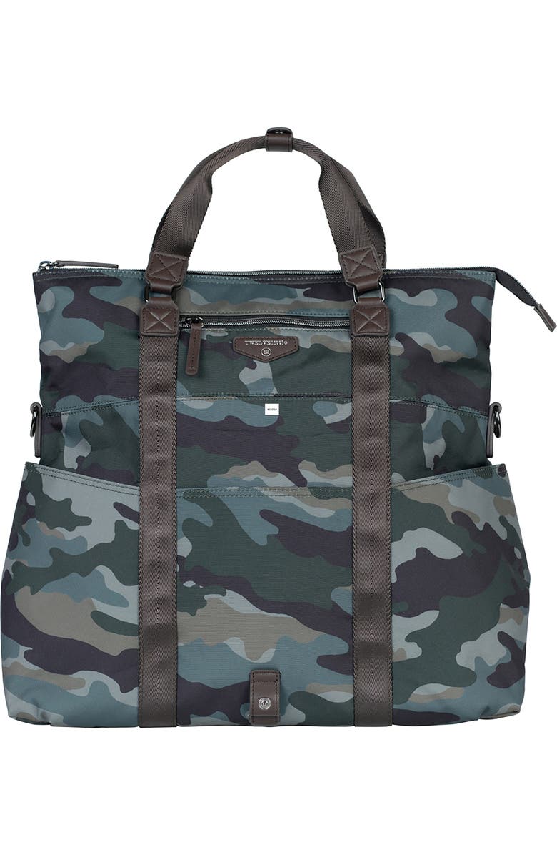 TWELVElittle Courage 3-in-1 Foldover Diaper Tote, Main, color,