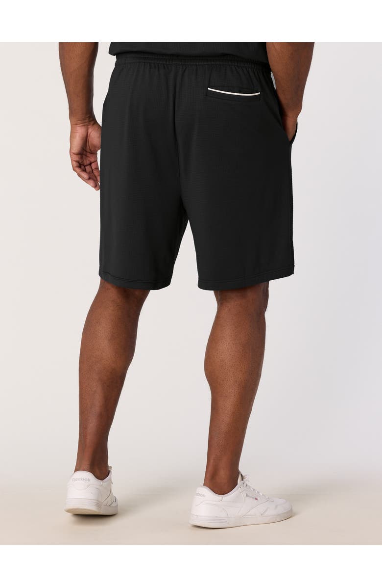 Reebok Big & Tall Performance Piped Shorts, Alternate, color, Black