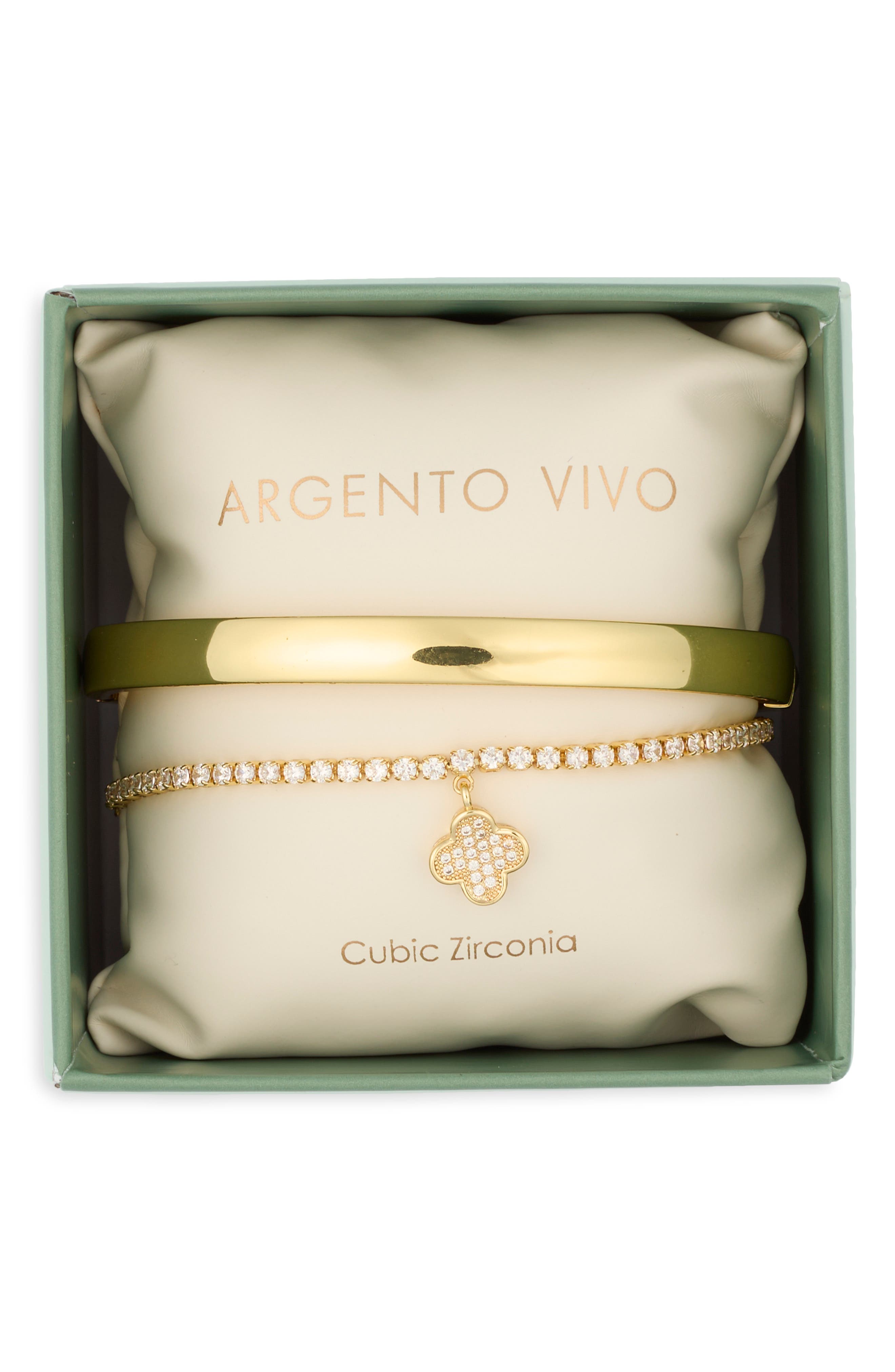 Clover 2-Piece Bracelet Set
