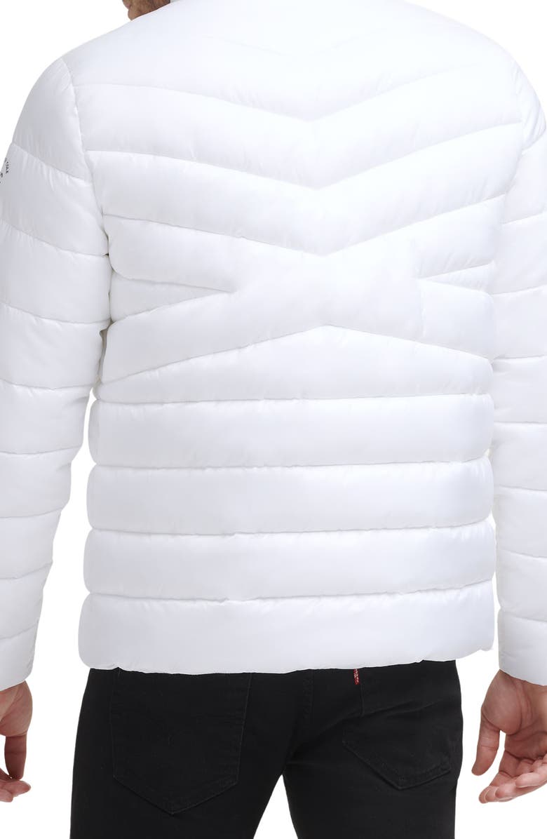 Kenneth Cole New York Hooded Puffer Jacket, Alternate, color, White