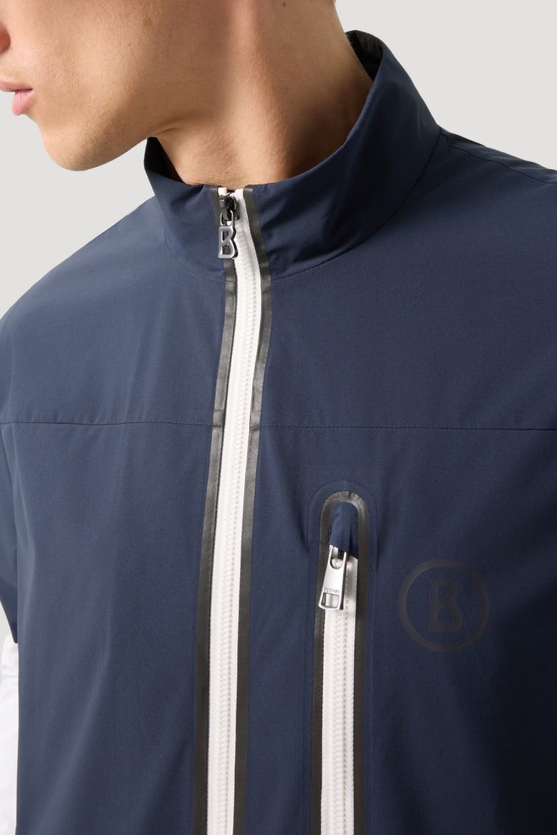 Bolek Functional Jacket, Alternate, color, Navy blue/white