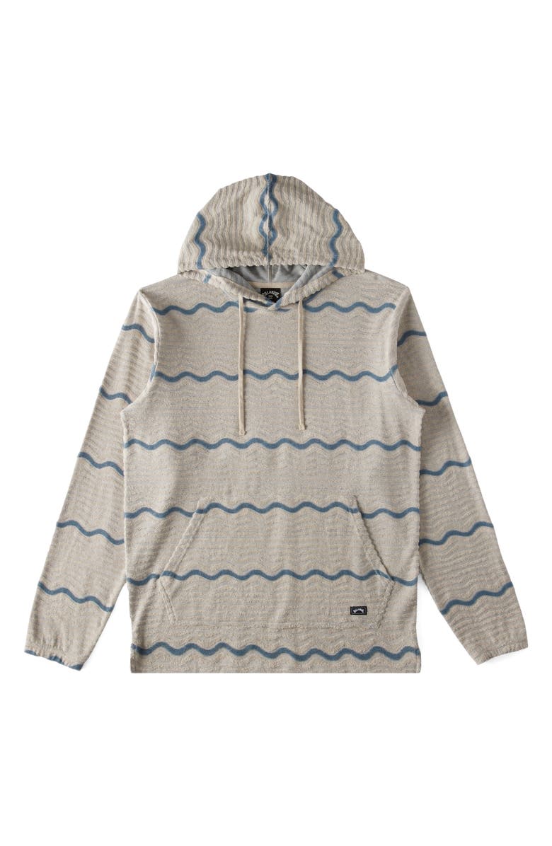 Billabong Flecker Stripe Jacquard Cotton Hoodie, Main, color,