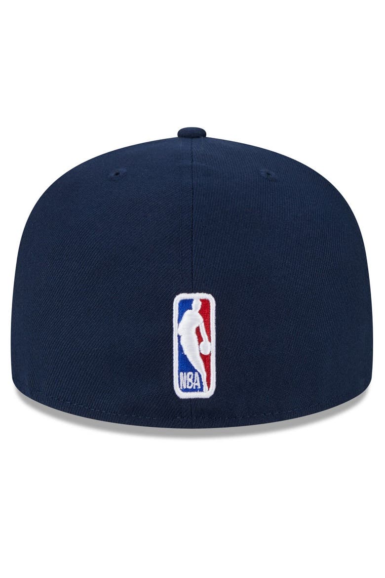 Men's New Era  Navy LA Clippers 2023/24 City Edition Alternate 59FIFTY Fitted Hat, Alternate, color, Navy