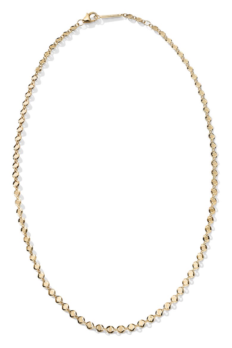 14K Gold Miami Choker, Main, color, YELLOW