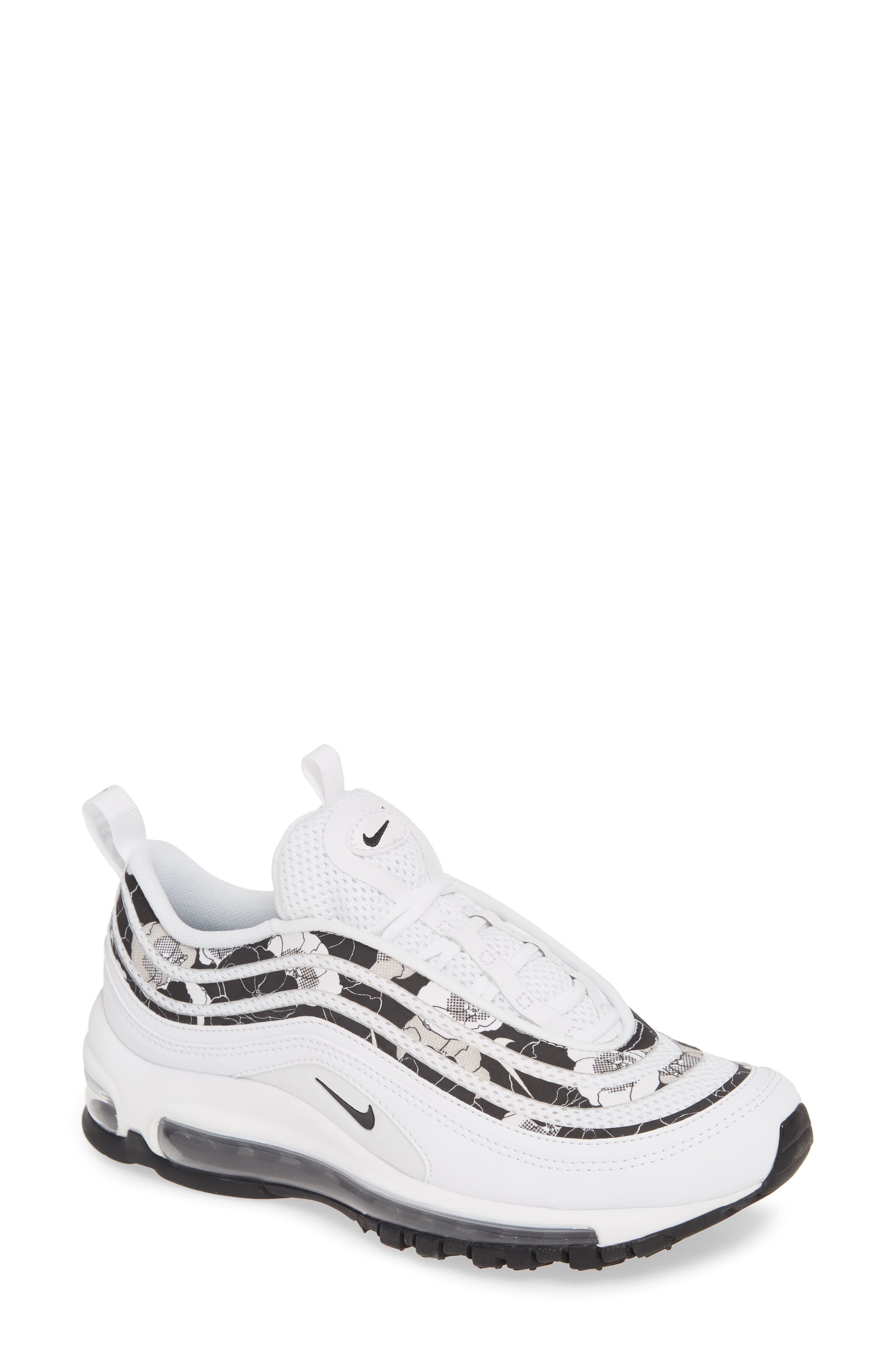 Air Max 97 SE Sneaker, Main, color, WHITE/ BLACK