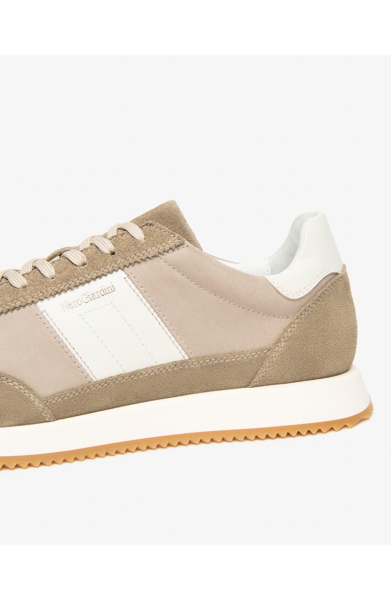 NeroGiardini Low Top Sneaker, Alternate, color, Taupe