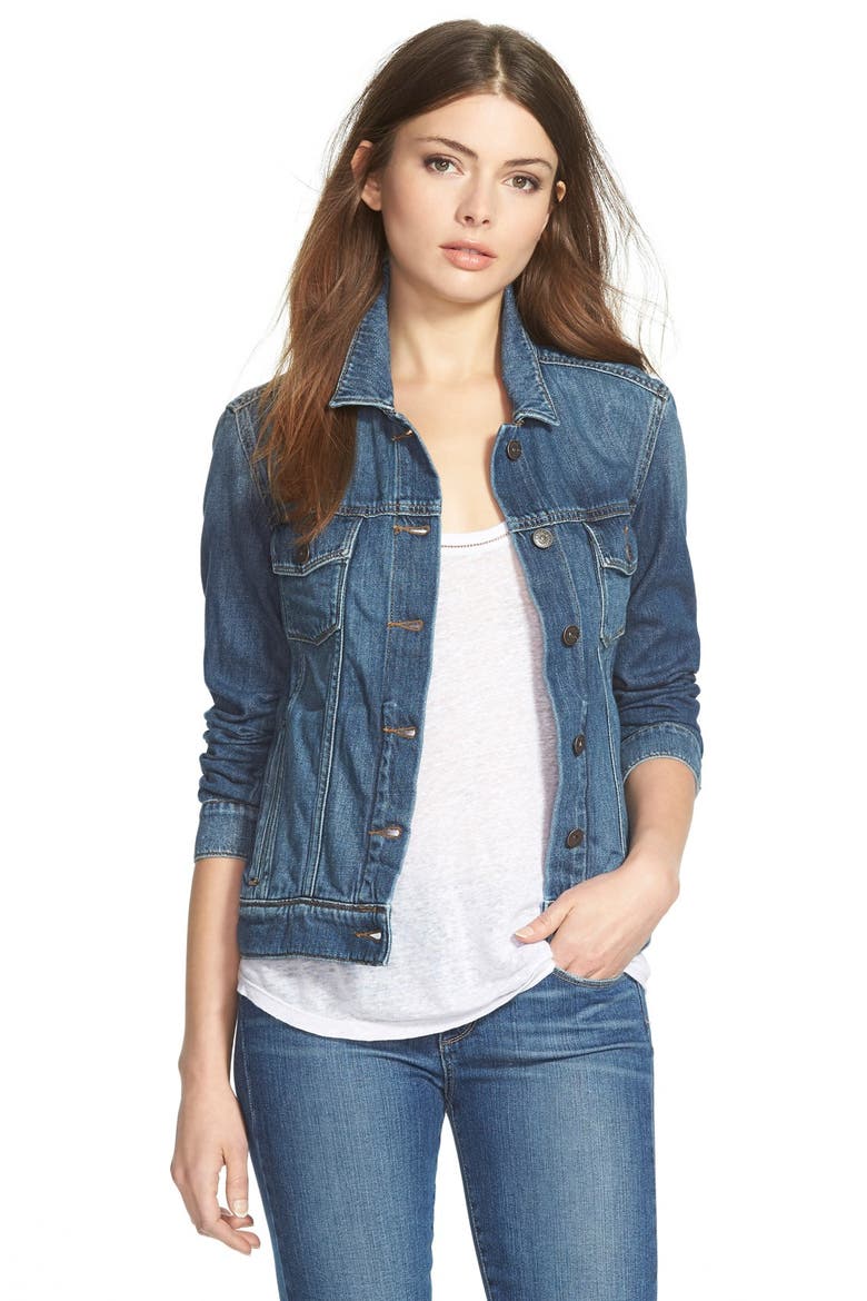 Rowan Denim Jacket, Main, color, VERUCA