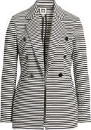 Anne Klein Stripe Knit Blazer