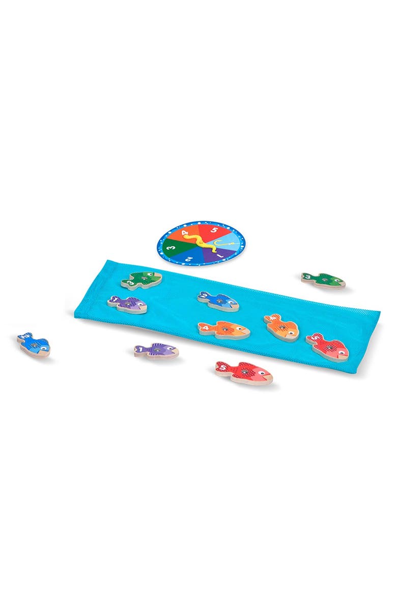 Melissa & Doug Catch & Count Fishing Game, Alternate, color,