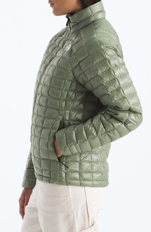 The North Face Thermoball Quilted Jacket In Green