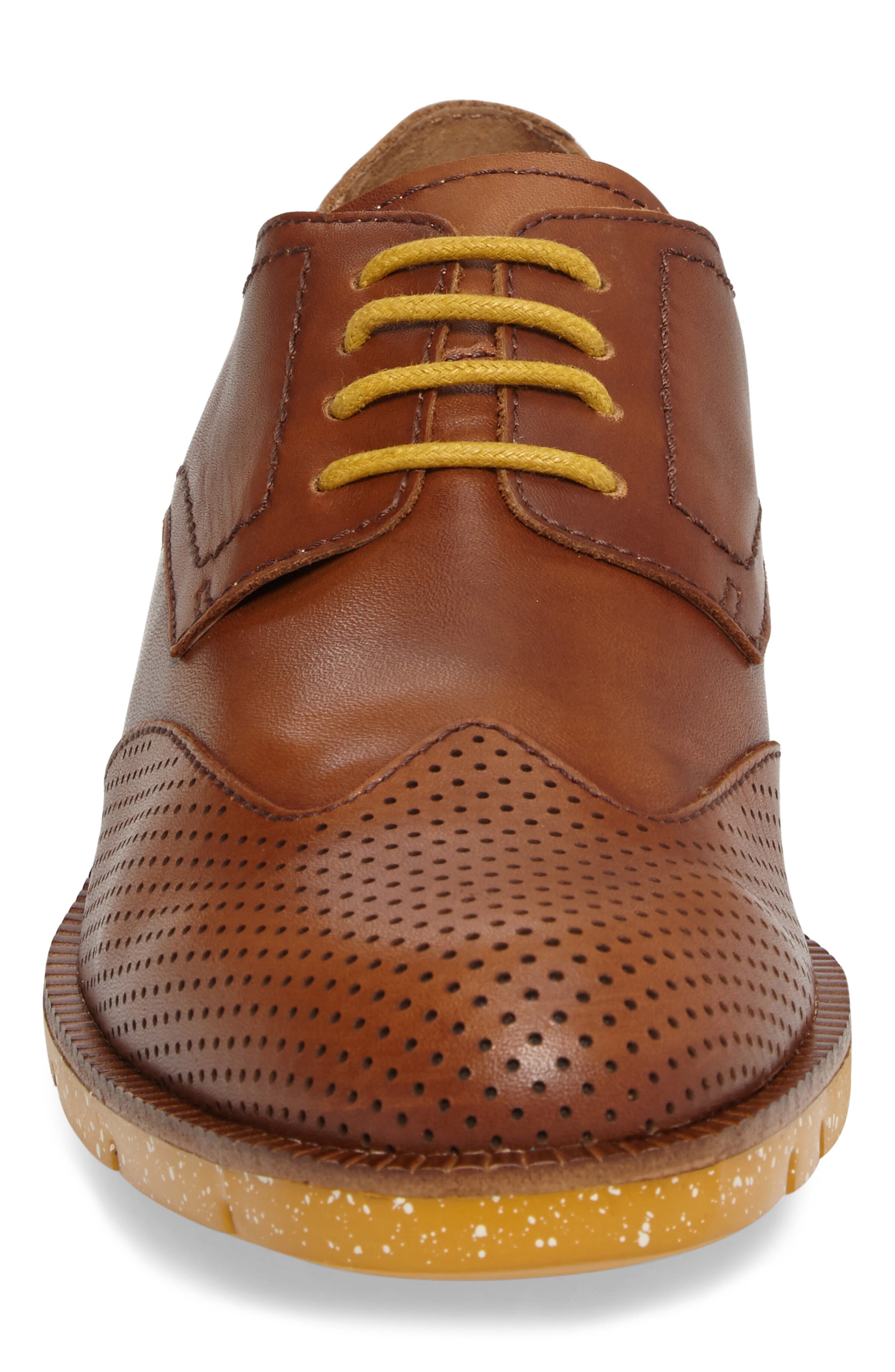 Donald J Pliner 'Edd' Wingtip, Alternate, color, SADDLE LEATHER