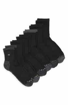 6-Pack Cushion High Quarter Socks