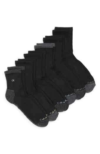 6-Pack Cushion High Quarter Socks