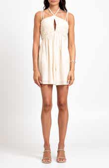 Knit Halter Minidress
