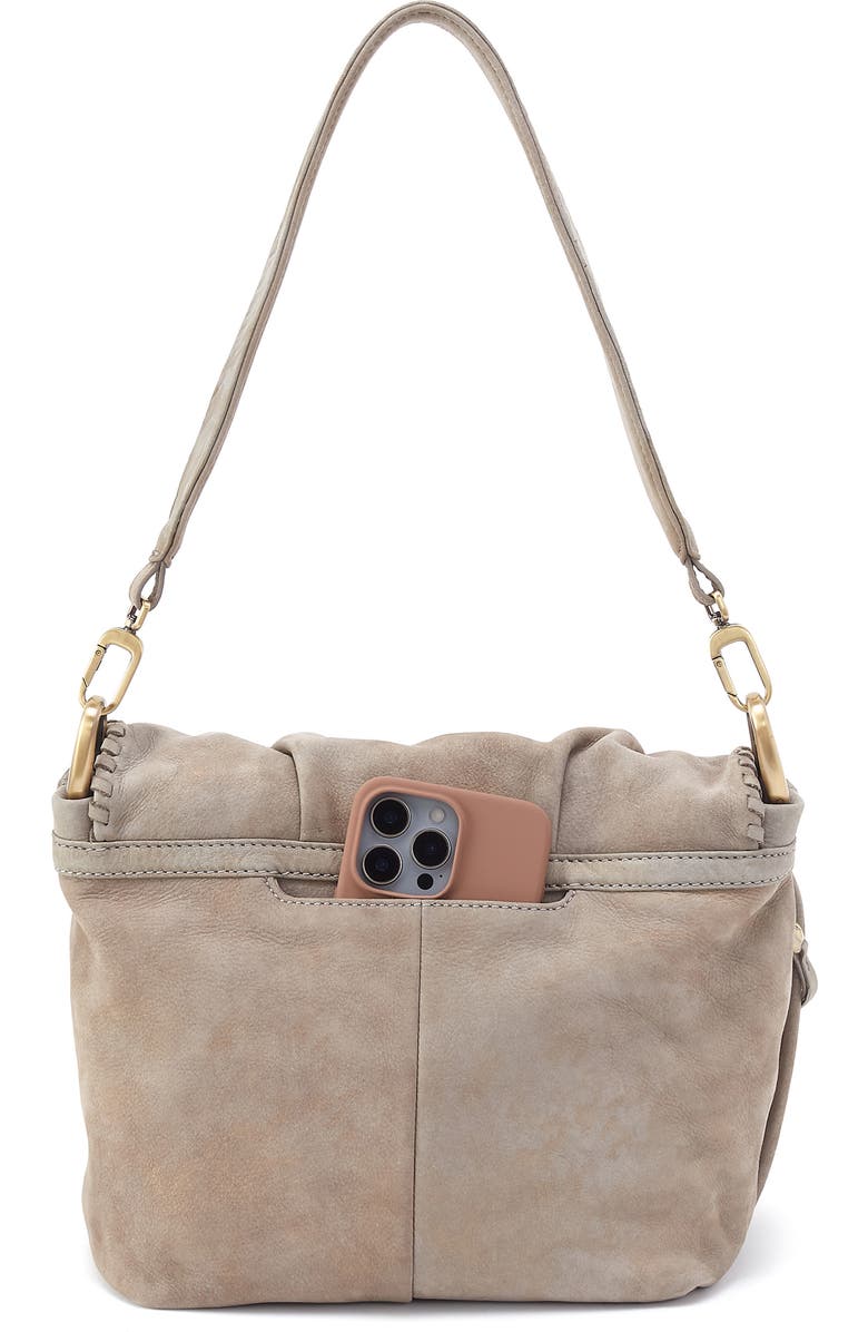 HOBO Harley Leather Shoulder Bag, Alternate, color, Golden Granite