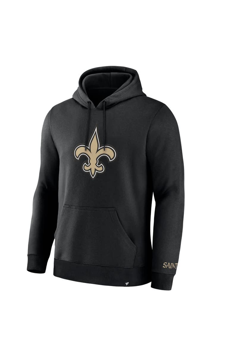 FANATICS Men's Fanatics Black New Orleans Saints Legacy Fleece Pullover Hoodie, Alternate, color, Black