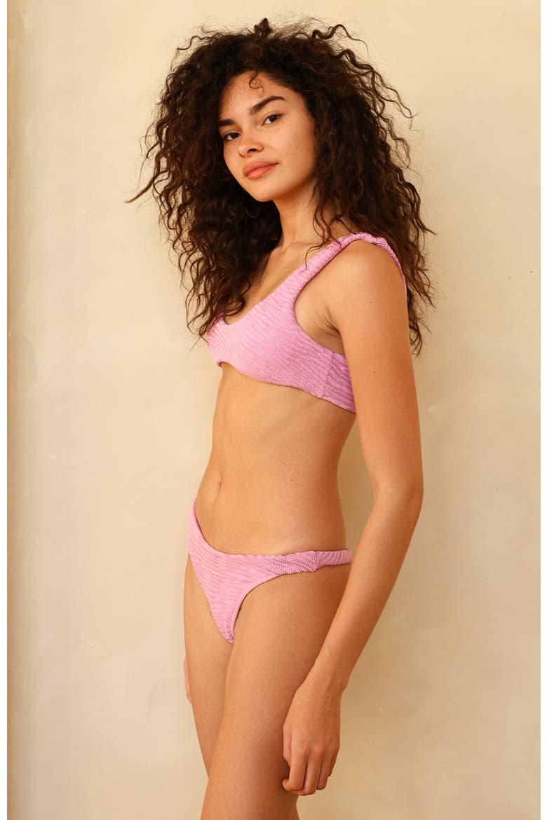 Sunny Bralette Top, Alternate, color, Bloom