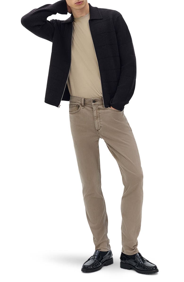 rag & bone Fit 2 Aero Stretch Slim Fit Jeans, Alternate, color, Dark Taupe