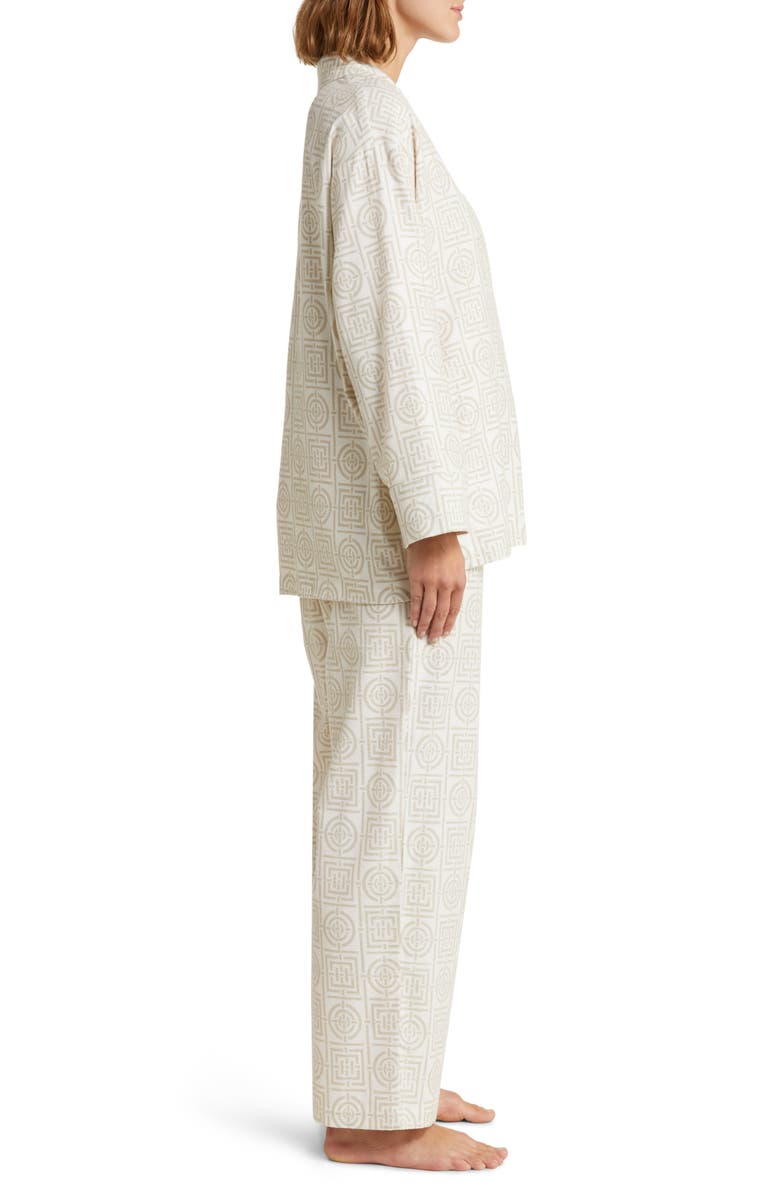 Natori Infinity Cotton Flannel Pajamas, Alternate, color,