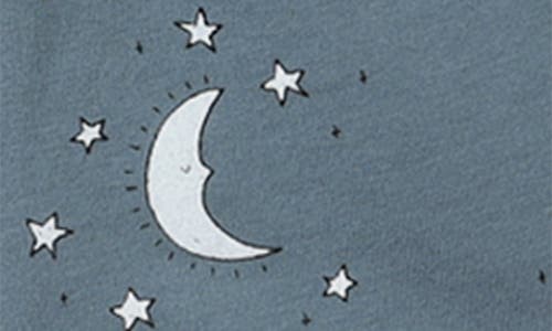 Quincy Mae Relaxed Stretch Organic Cotton Fleece Sweatpants In Blue