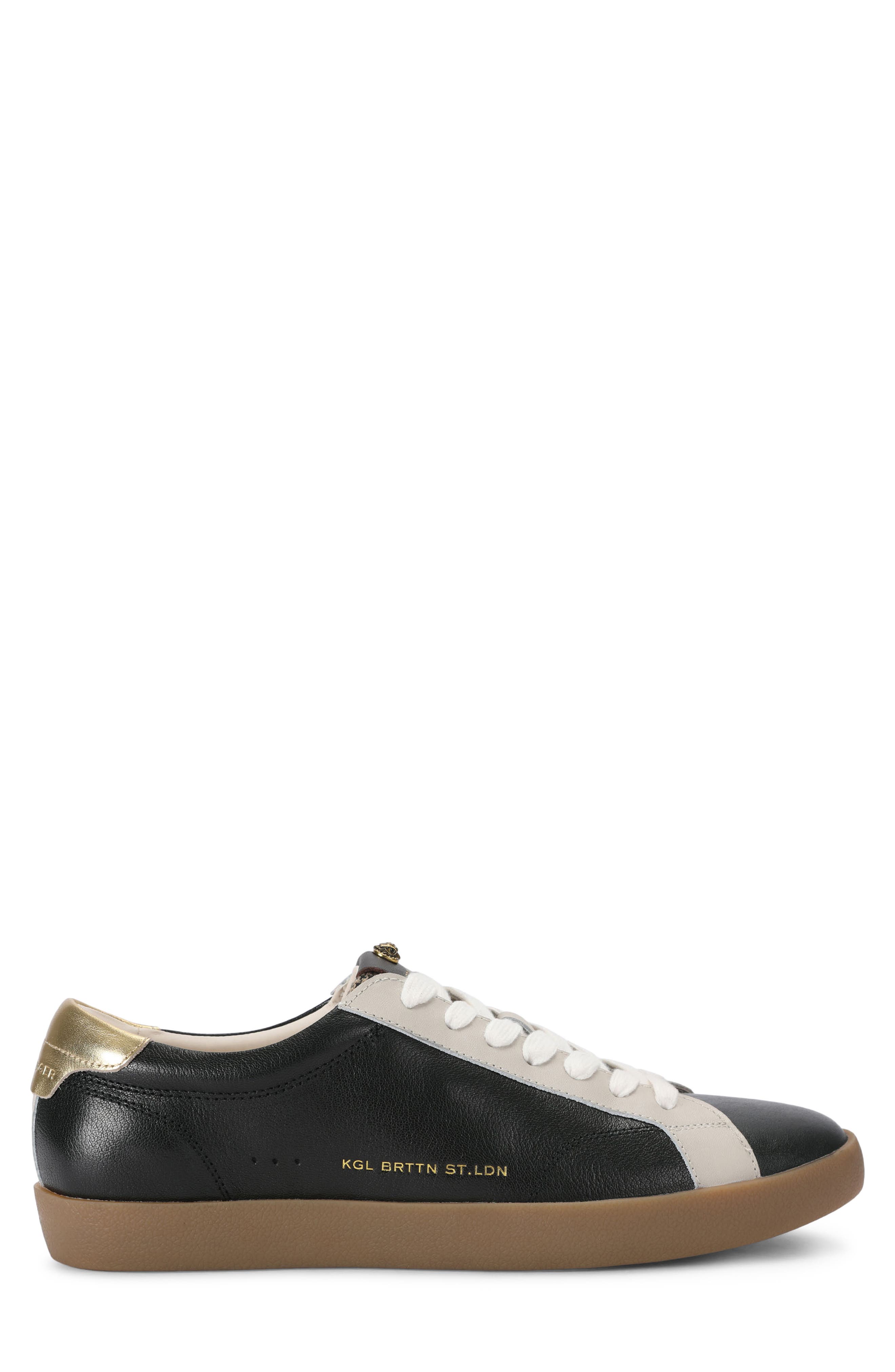 Strand Leather Sneaker, Main, color, CHARCOAL
