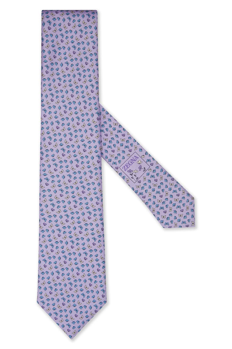 Mulberry Silk Tie, Main, color, TEAL