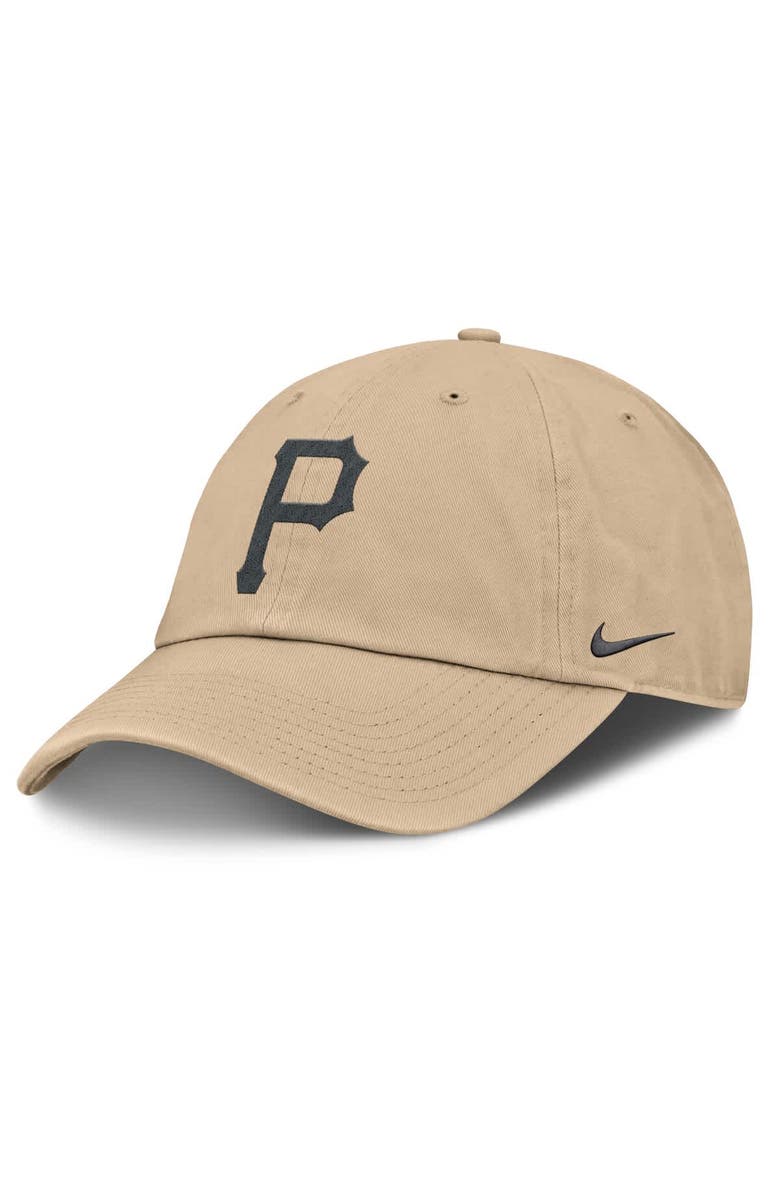 Nike Men's Nike Khaki Pittsburgh Pirates Club Adjustable Hat, Main, color, Khaki
