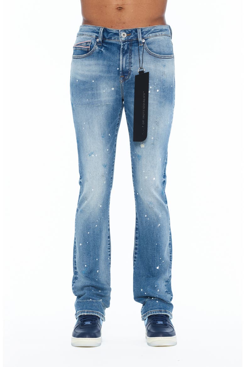 Rocker Slim Straight Leg Jeans, Main, color, GROTTO