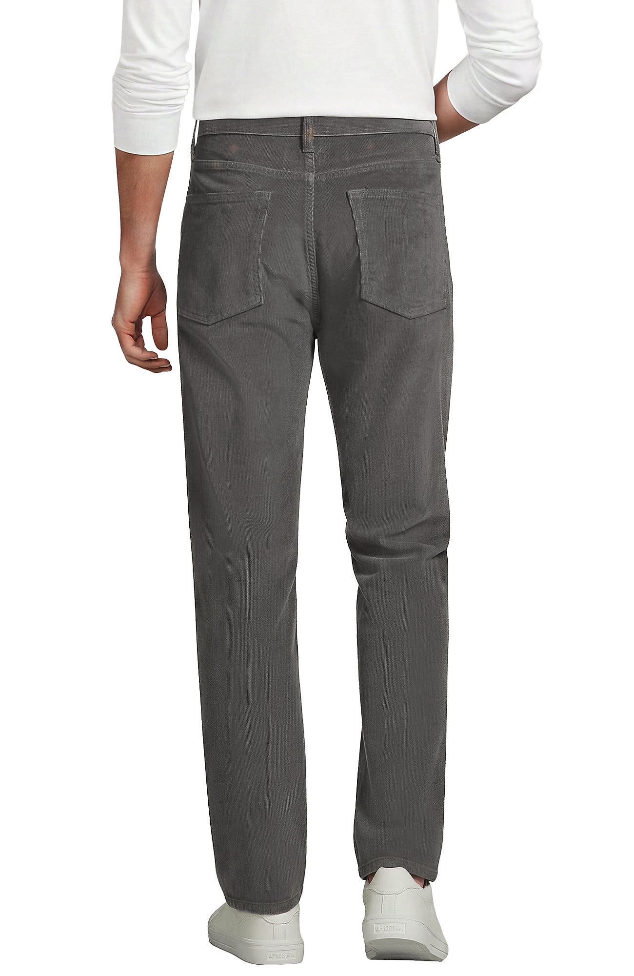 Lands' End Corduroy Comfort Waist Classic Straight Fit 5 Pocket Pant ...