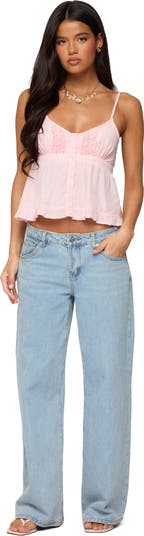 Halsey Ruffle Babydoll Camisole