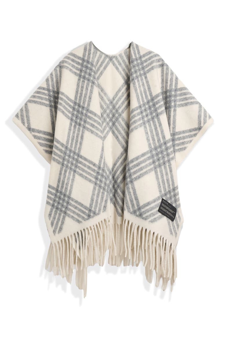 Nath Plaid Wrap, Alternate, color, BEIGE