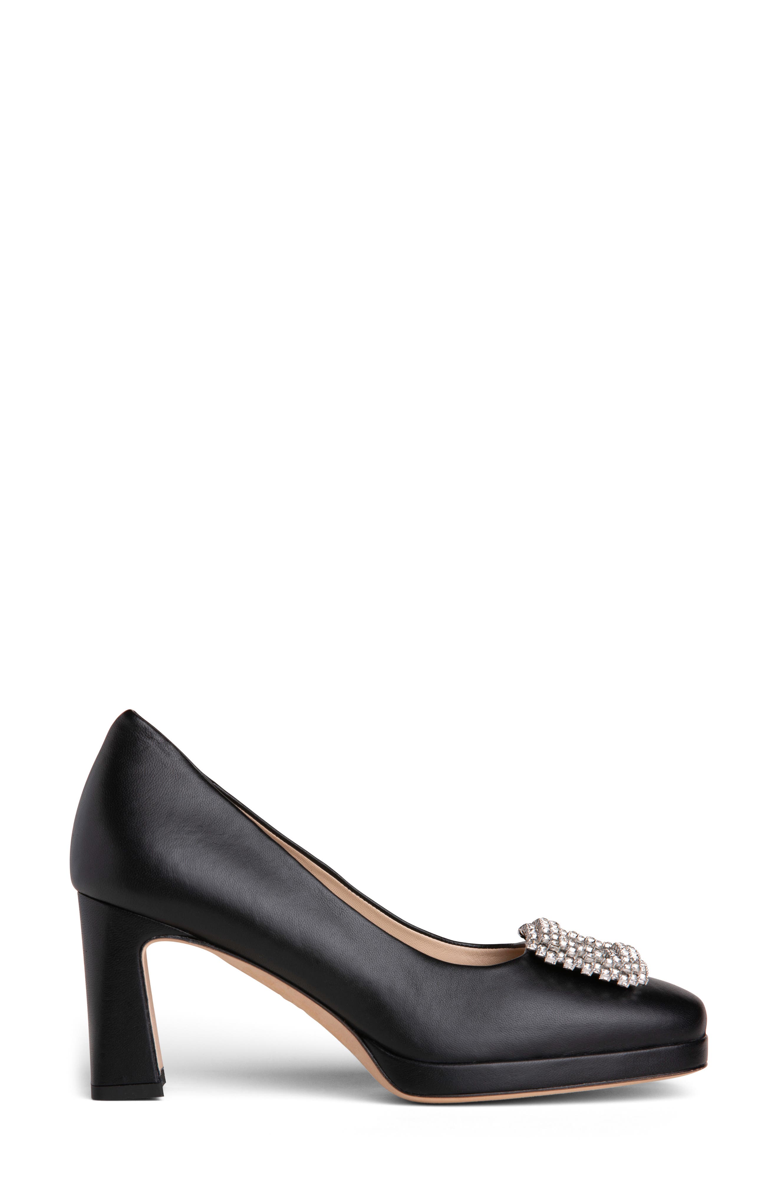 BEAUTIISOLES Clementine Platform Pump, Alternate, color, Black