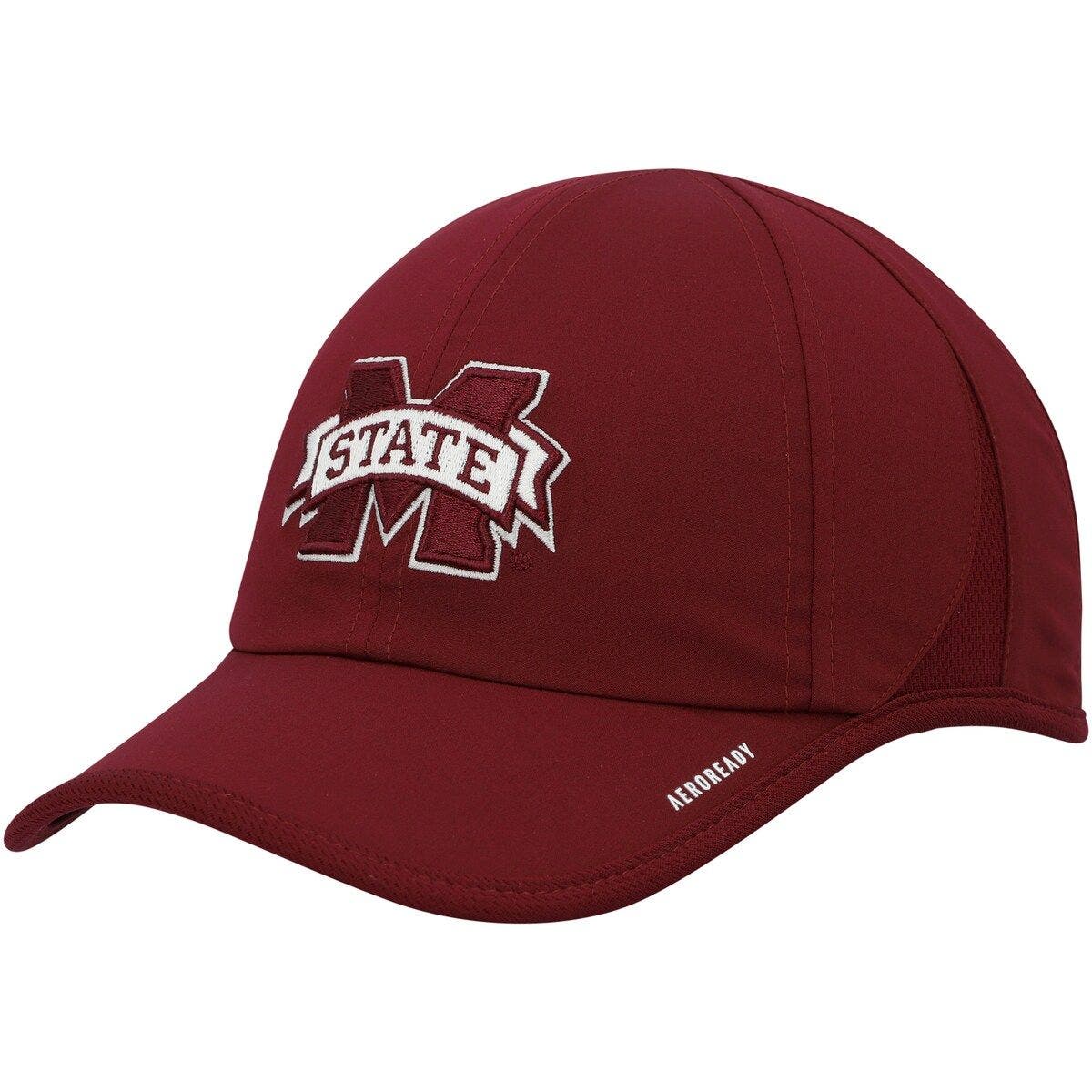 Men's adidas Maroon Mississippi State Bulldogs Superlite AEROREADY ...