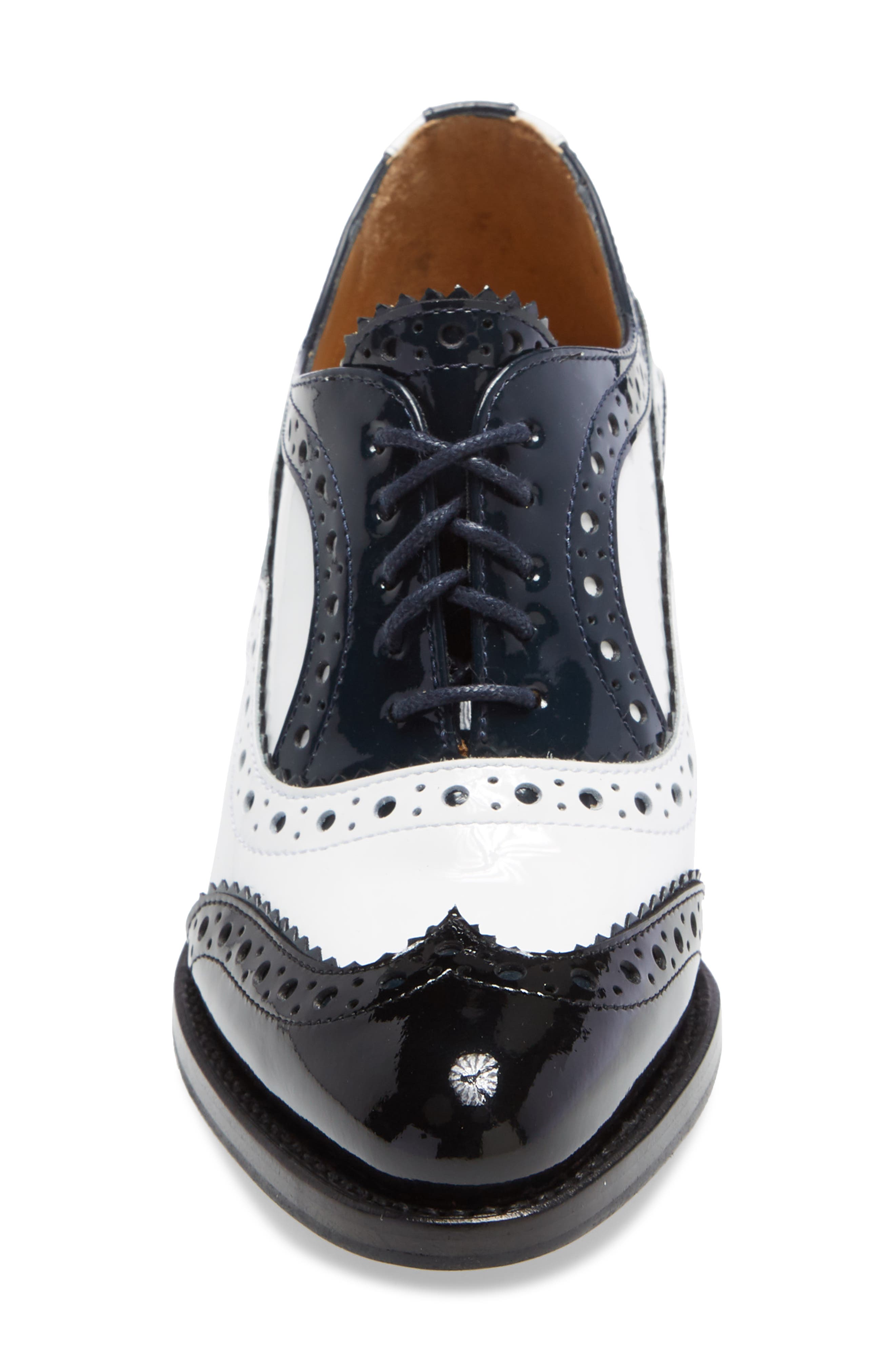 The Office of Angela Scott Mrs. Doubt Block Heel Oxford, Alternate, color, 