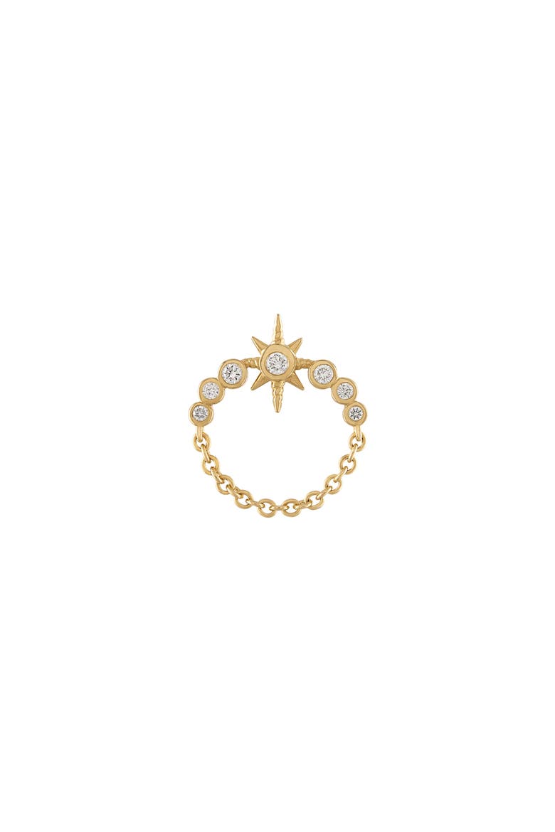 Diamond Orbit Stud Earrings, Main, color, DIAMOND