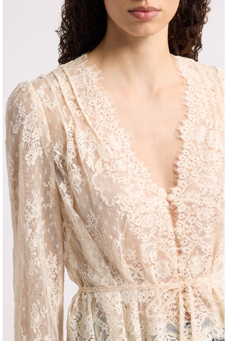 Amaline Lace Top, Alternate, color, CANDLELIGHT