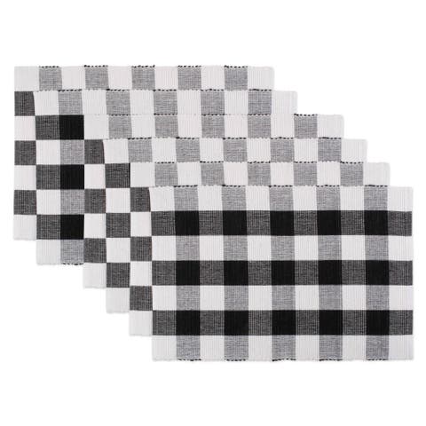 Buffalo Check Ribbed Placemat Set/6