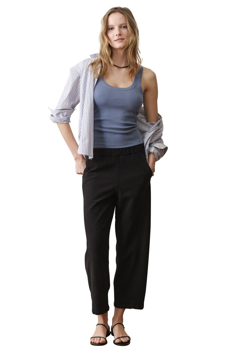 Marine Layer Lex Rib Tank, Alternate, color, Vintage Indigo